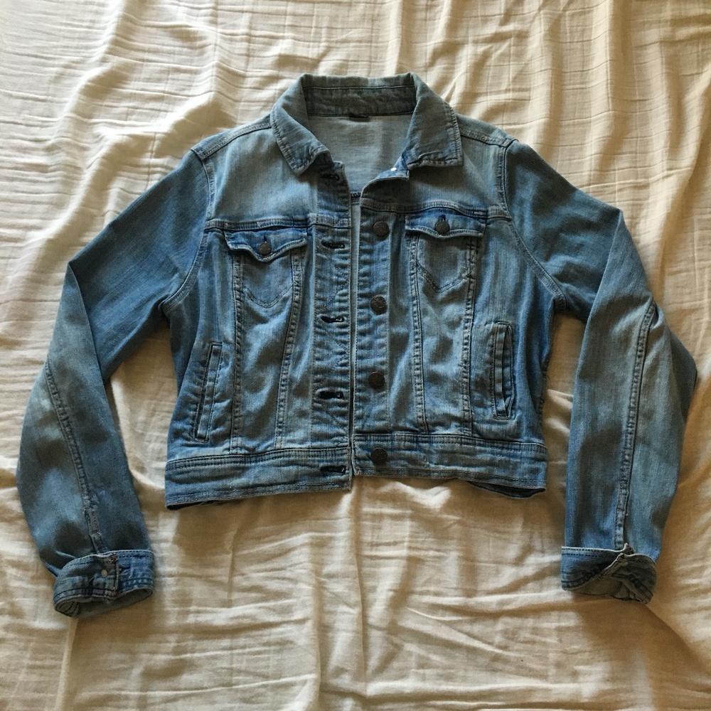 Cropped Jean Jacket
